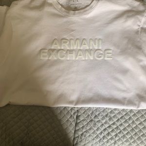 White Armani Exchange Shirt